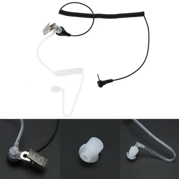 1 PIN 2,5 mm Prikrito Akustična Cev Slušalke Slušalke za Motorola 2way Radii