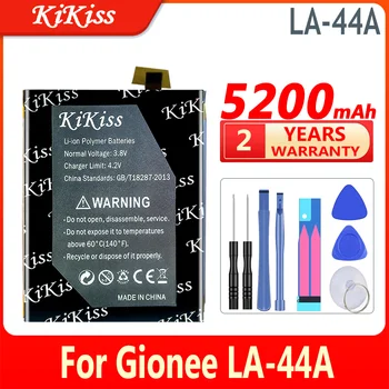 5200mAh KiKiss 100% Novo Baterijo LA44A Za Gionee LA-44A Mobilnega Telefona, Baterije