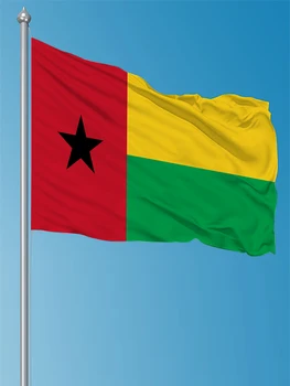 90x150cm GNB V Republiki Gvineji-Bissau Nacionalno Zastavo, Za Dekoracijo,
