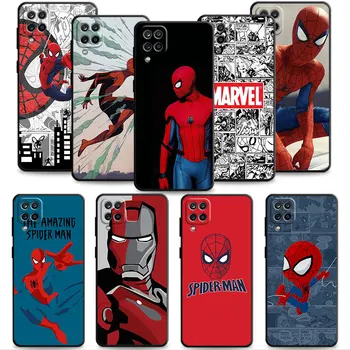 Avengers Zavezništvo Spider Man Ohišje Za Samsung Galaxy A50 A70 A40 A30 A10 A03 A03s A04 A02 A20e A02s A10s M33 M54 M13 Silikona