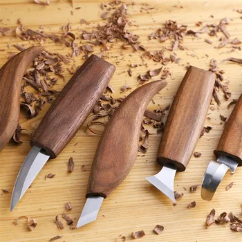 Carving Nož, Dleto Lesnoobdelovalnih Rezilo Ročno Orodje Set Peeling Woodcarving Kiparskih Žlico Carving Rezila Lesnoobdelovalnih Orodje