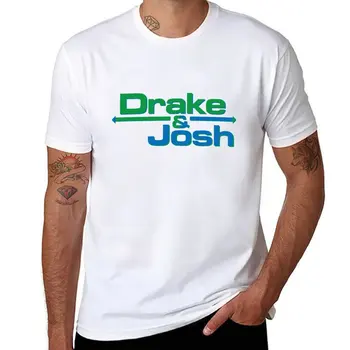 Drake & Josh T-Shirt grafični t shirt Kratek t-shirt estetska oblačila anime Moške dolg rokav t srajce
