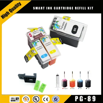 Einkshop Smart Kartuša Ponovno Kit za Canon PG89 89 PG-89 CL 99 za Canon E560 E610 Tiskalnik