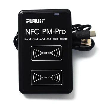 FURUI Nov PM-Pro RFID IC/ID kopirni stroj Duplicator Fob Bralnik NFC Pisatelj Šifrirana Programer USB tekočina iz Kopiraj Kartico Oznako
