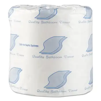 GEN Standard Toaletni Papir, Septičnega Sef, 1-Slojna, Bele barve, Za 1.000 Listov/Roll, 96 Zavit Rol/Karton -GEN218