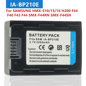 IA-BP210E Original Baterija Za SAMSUNG HMX-S10/15/16 H200 F44 IA-BP210E F40 F43 F44 SMX-F44RN SMX-F44SN IA-BP210