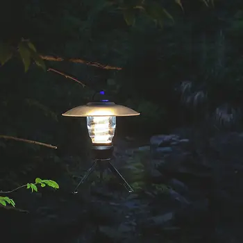 Kamp Svetilka Stepless Zatemniti Prenosna Polnilna LED Kampiranje Šotor Luč za Tabor Ribolov na Prostem Pohodništvo Izpada