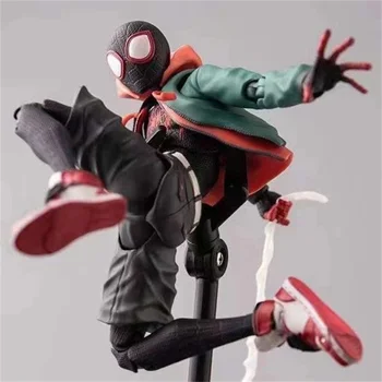Ko Spiderman Milj Morales Figuric Gibljivi Kipi Model Lutka Zbirateljske Okraski, Darila Sv-Akcijski Parker Slika Igrače