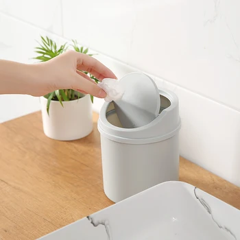 Namizje smeti Mini srčkan malih gospodinjskih shranjevanje, koš za Smeti koš za smeti na mizi