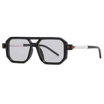 Nova Moda Velik Okvir Sončna Očala Moških Kvadratnih Sončna Očala Ženske Retro Sončna Očala Letnik Visoke Kakovosti Gafas Debelo