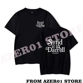 Pošlji To, Da Darrell Merch T-shirt Tiskanje Poletne Moške/Ženske Ulične Tshirt Majica Kratek Rokav Nov Logotip Tee