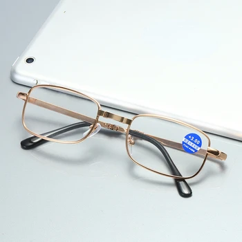 Prenosna Zložljiva Obravnavi Očala Unisex Lahki Anti Modra Svetloba Povečevalno Presbyopic Očala z Naključno Primeru +1.0 +4.0