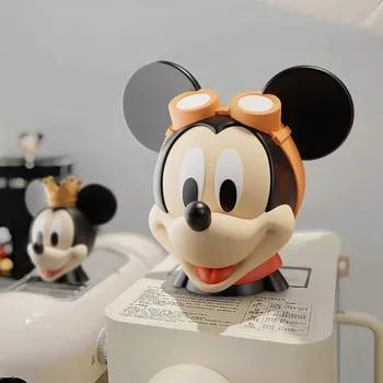 Risanke Disney Mickey Mouse Kip Ustvarjalne Krono Mickey Glavo Kiparstvo Smolo Pustolovec Mickey Figur Okraski Doma Dekor