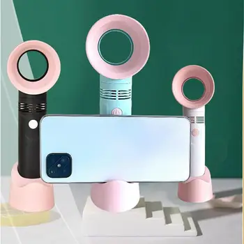Ročni Ventilator, Mini Bladeless Ventilator Hladilni Ventilator S Snemljivo Znanja USB Polnilne Nizka raven Hrupa Za Pisarne Potovanja Šoli Suho
