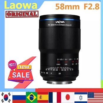 Venera Optika Laowa 58mm F2.8 CA-Sanjač Makro 2x Mirrorless Celotno sliko Povečavo Makro Objektiv za Canon RF Nikon Z Sony E L