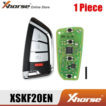 Xhorse XSKF20EN Smart Remote Key Nož Slog 4 Gumbi angleški Različici 1 Kos