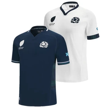 ŠKOTSKEM RUGBY JERSEY 2023 2024 DOMA proč rugby srajco po meri t-shirt